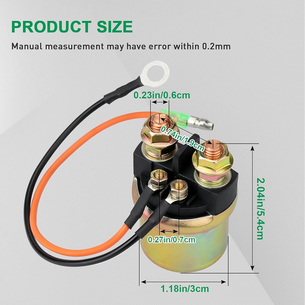Amazon.com: Cyleto ms5c-311-1 Starter Solenoid Relay for